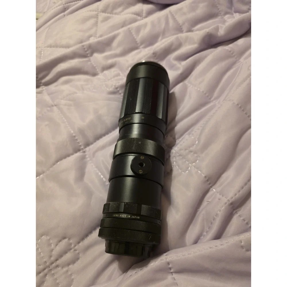 Takumar 200-300mm f/4.5 Telephoto Zoom Lens Aluminum Barrel Made in Japan 1970s